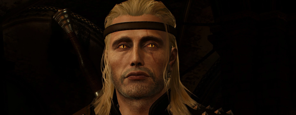 В ремастер The Witcher 3 добавили две реалистичные модели Мадса Миккельсена для замены Геральта