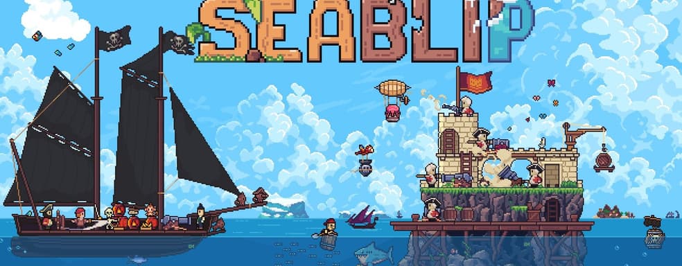 В раннем доступе вышла пиксельная пиратская игра Seablip