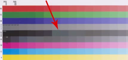 Отпечаток мишени с профилем для бумаги типа InkJet