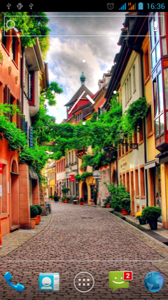 Обзор iconBIT Mercury X. Скриншоты. Основной экран системы