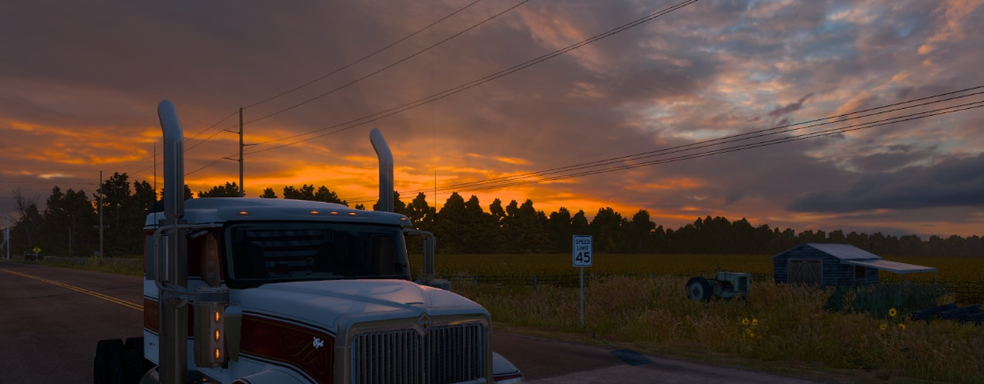 American Truck Simulator получила экспериментальный патч 1.51 с анимированной загрузкой товаров и меню, адаптированным под руль и геймпад