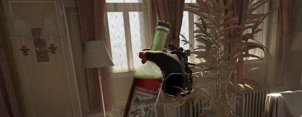 В Half-Life: Alyx добавили реалистичную жидкость в бутылках, выглядит красиво