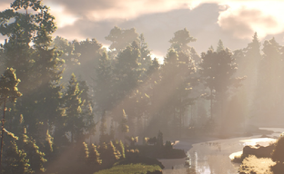 Разработчики экшен-RPG «Смута» показали новый скриншот: лес и речка