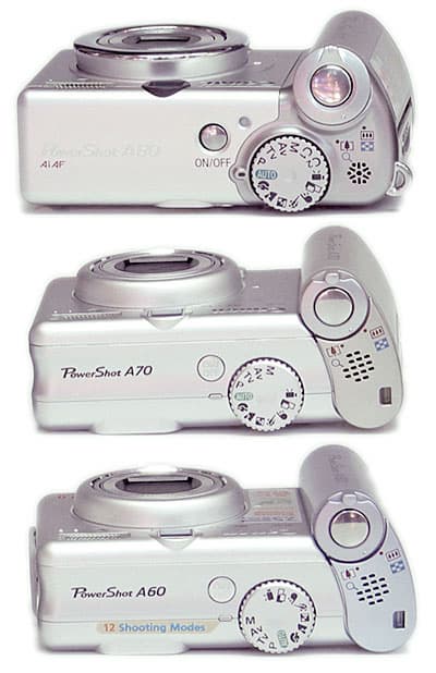 Canon PowerShot A 60 70 80