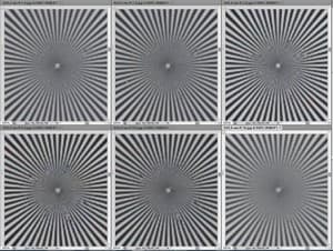 фокусное расстояние 53 мм, центр кадра
