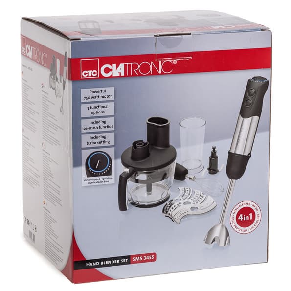 погружные блендеры ProfiCook PC-SM 1005, Clatronic SMS 3455, Steba MX 21