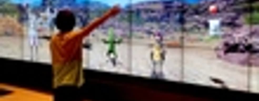 Интерактивная реклама Final Fantasy XIV: A Realm Reborn в Токио