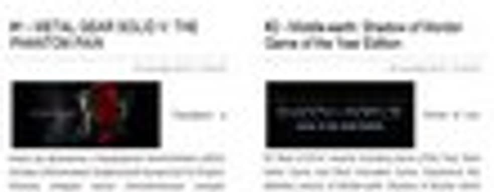 Metal Gear Solid V: The Phantom Pain остается самой продаваемой игрой в Steam