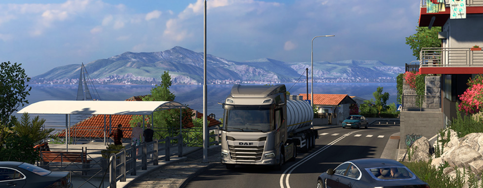 Греция в Euro Truck Simulator 2. Разработчики показали новые скриншоты и бросили вызов сообществу