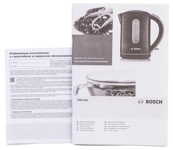 электрический чайник Bosch TWK7607