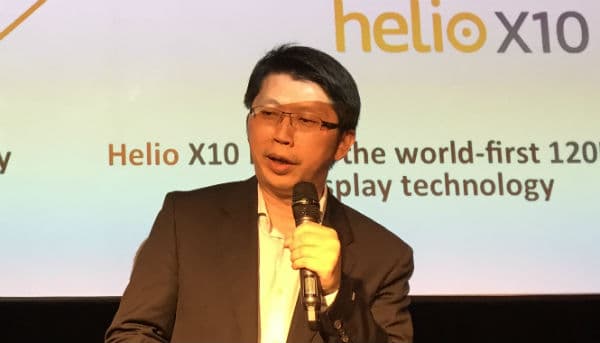 Фото с мероприятия MediaTek на MWC 2015