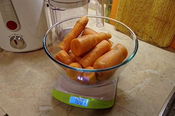 морковь мелко нарезать не пришлось