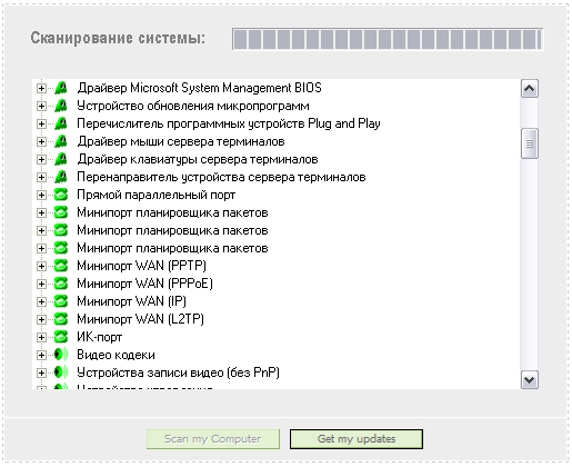 Сканирование завершено