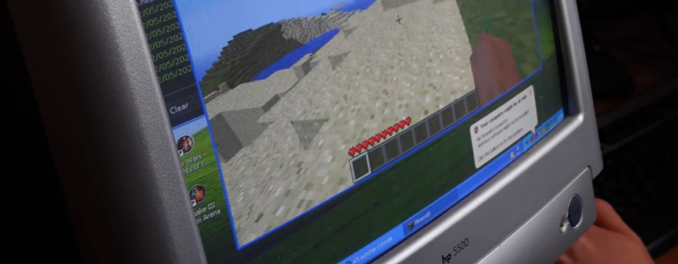 Minecraft запустили на ПК с 8 МБ видеопамяти и показали получившийся геймплей