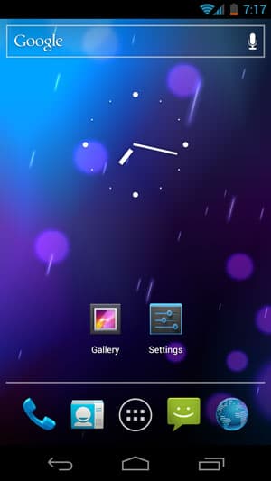 Скриншот Samsung Galaxy Nexus i9250