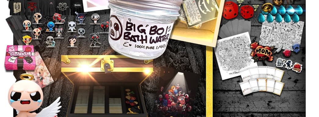 По стопам Белль Дельфин. Спонсоры дополнения для настолки The Binding of Isaac получат воду для ванны