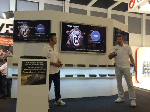 Стенд Creative на выставке IFA 2014