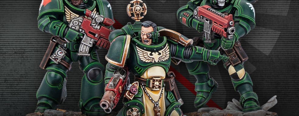 Лутбоксовые космодесантники: серия Warhammer Heroes получит коробки с Тёмными Ангелами для Kill Team