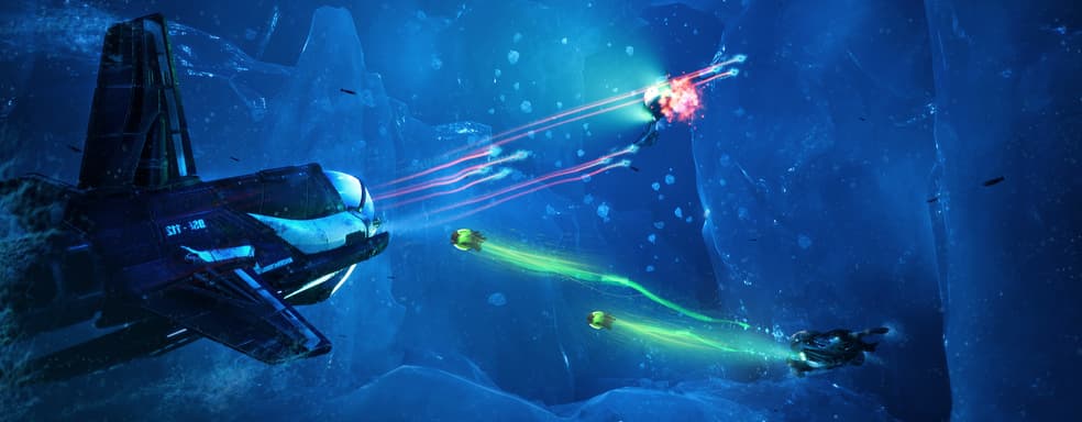 В новом ролике Aquanox Deep Descent показали подводные сетевые сражения