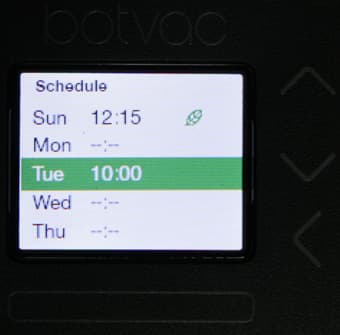 Neato Botvac Connected. Меню Neato Botvac Connected. Меню