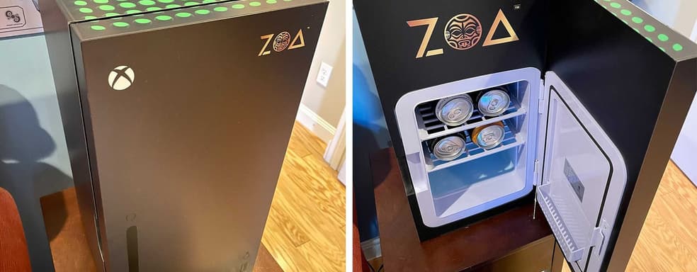 Microsoft хочет запустить в производство мини-холодильники в стиле Xbox Series X