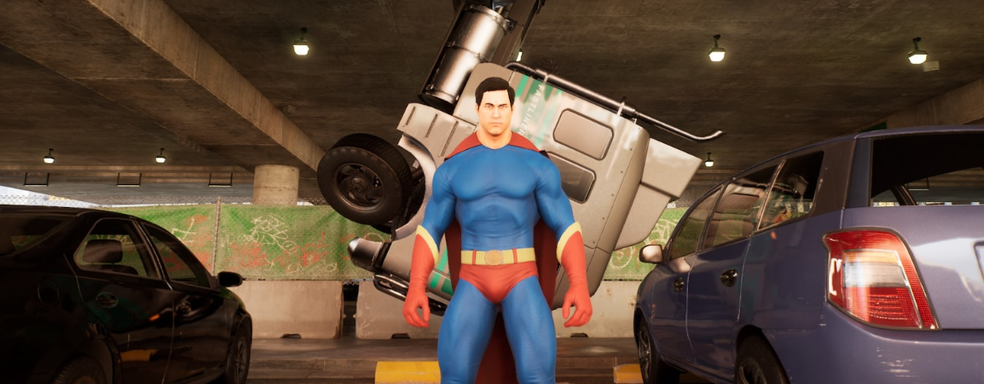 Мошенник выпустил в Steam игру про Супермена на Unreal Engine 5. Бесплатную игру продают, а автор оригинала получил DMCA