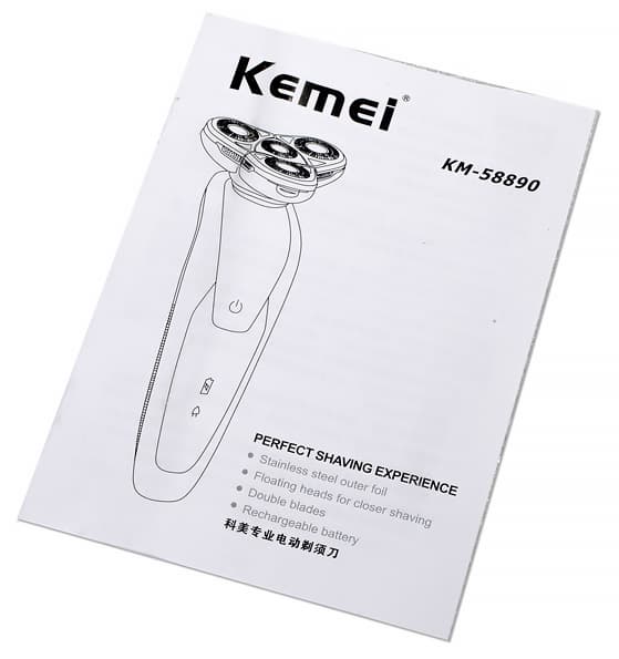 Роторная электробритва Kemei KM-58890