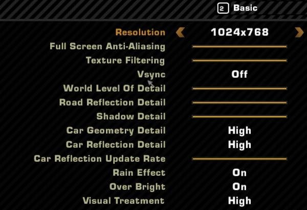 Advanced settings