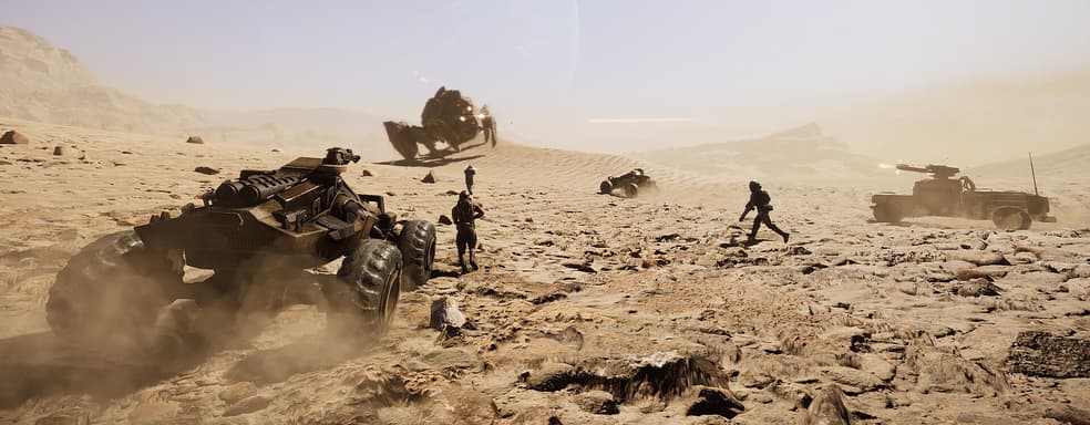 Dune + Starship Troopers + Command & Conquer. Десять минут геймплея Silica, сочетания стратегии и шутера