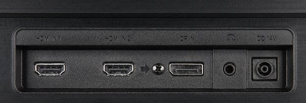 ЖК-монитор Samsung U28D590D, разъемы
