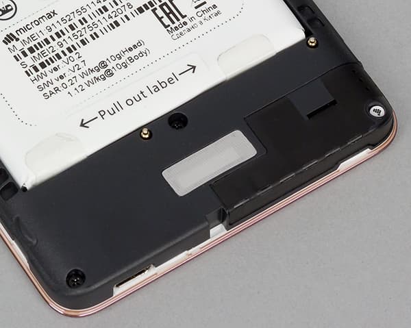 Смартфон Micromax Canvas Juice A1