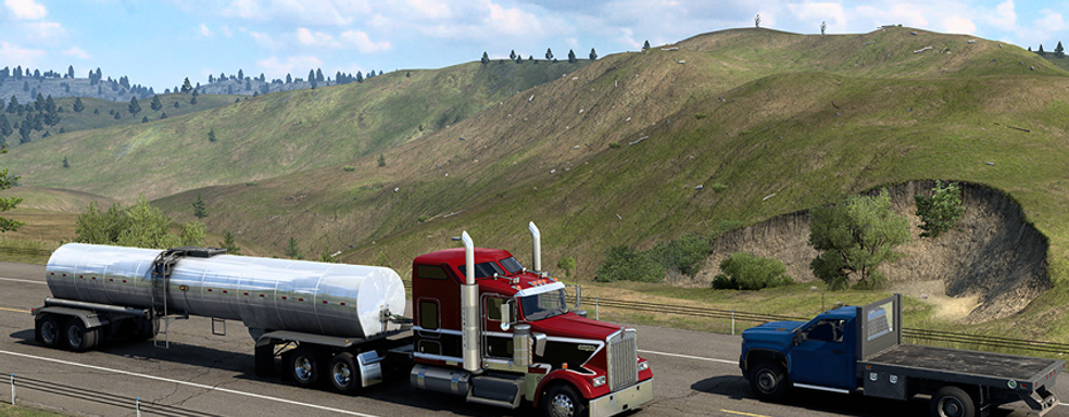 Создатели American Truck Simulator бросили вызов сообществу. Тизер дополнения с загадочным штатом