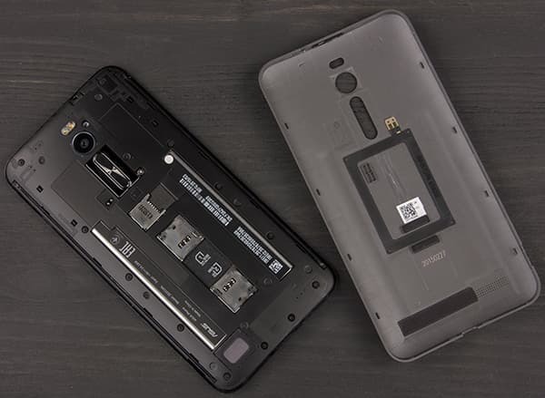 Дизайн смартфона Asus Zenfone 2 ZE551ML