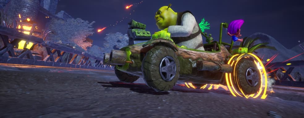 Вышел релизный трейлер DreamWorks All-Star Kart Racing. Это конкурент Mario Kart и Disney Speedstorm