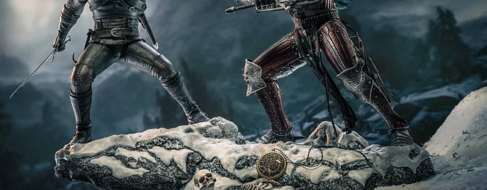 PureArts открыла предзаказ на статую Геральта и Эредина из игры «Ведьмак 3: Дикая Охота»