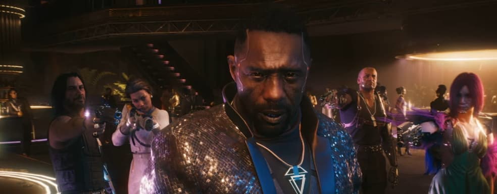 Idris Elba conquers Night City in the Cyberpunk 2077: Phantom Liberty trailer