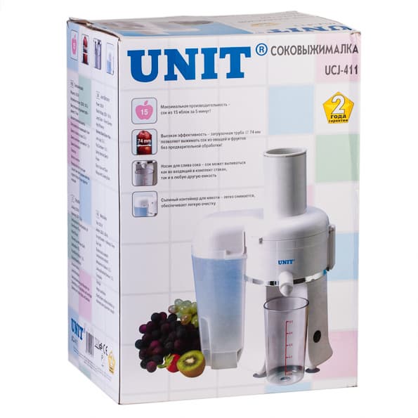 Центробежная соковыжималка Unit UCJ-411