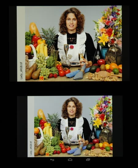 Обзор Dell Venue 8 Pro. Тестирование дисплея