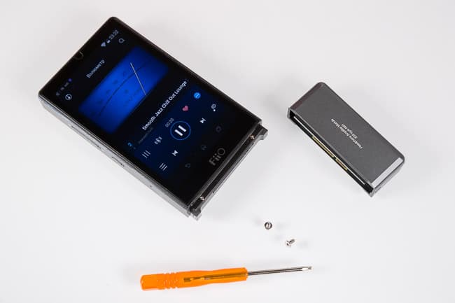 Аудиофильский Hi-Res DSD 384/32 плеер FiiO X7 и усилитель мощности FiiO AM2