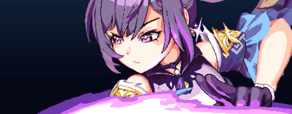 Genshin Impact, но JRPG. Китайский хит представили в виде пиксельной игры