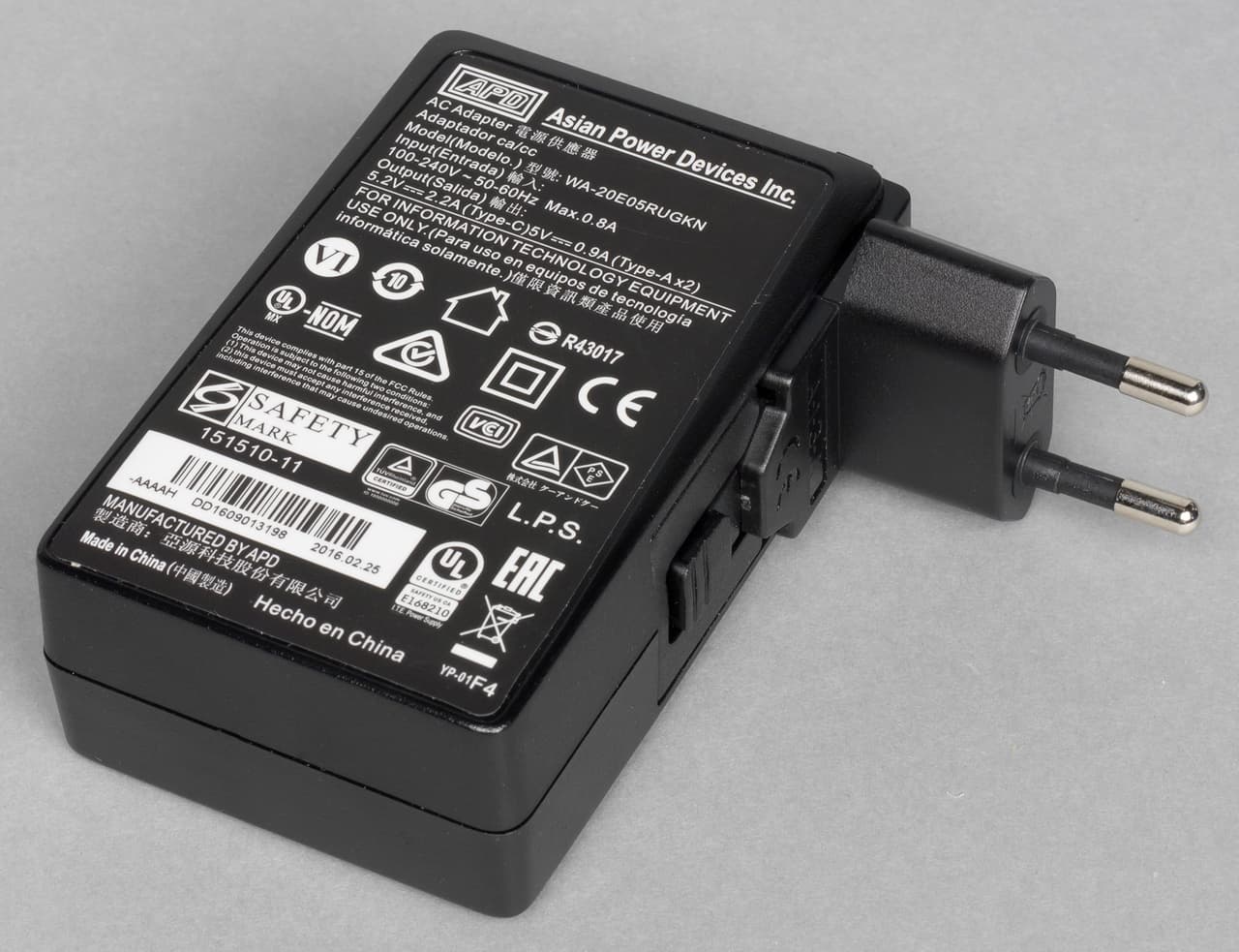 Блок питания Intel Compute Stick на Intel Core M