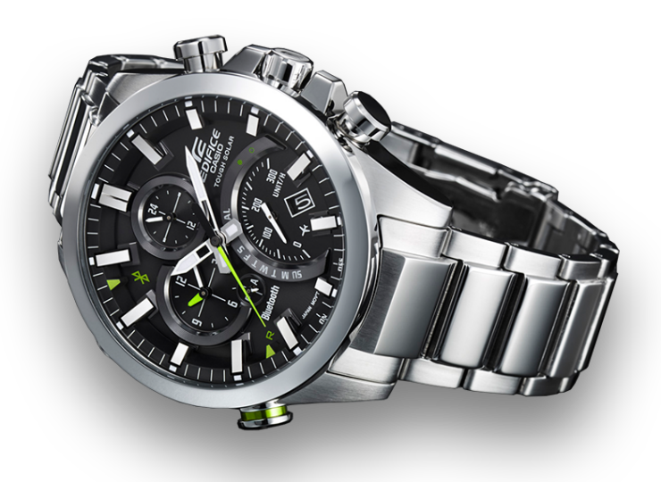 Casio Edifice EQB500 Фитнес-часы Runtastic Moment