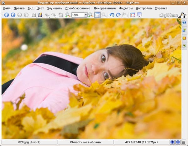 Редактор изображений DigiKam