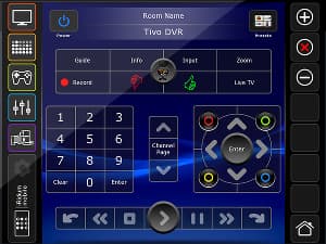 Интерфейс Euro GUI системы iRidium Интерфейс Euro GUI системы iRidium