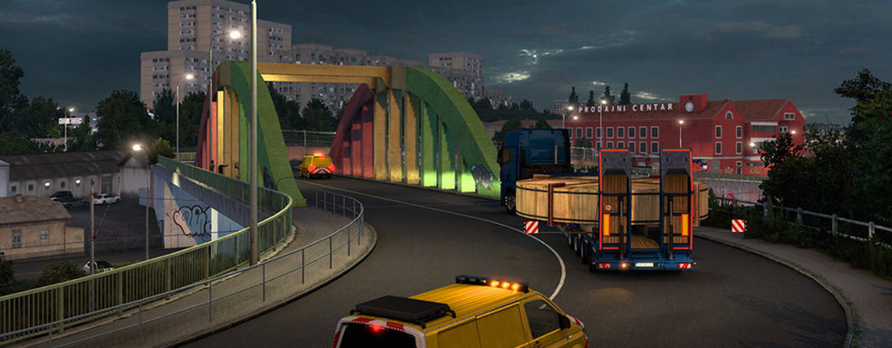 Balkan Special Transport in Euro Truck Simulator 2. Special Routes Revealed