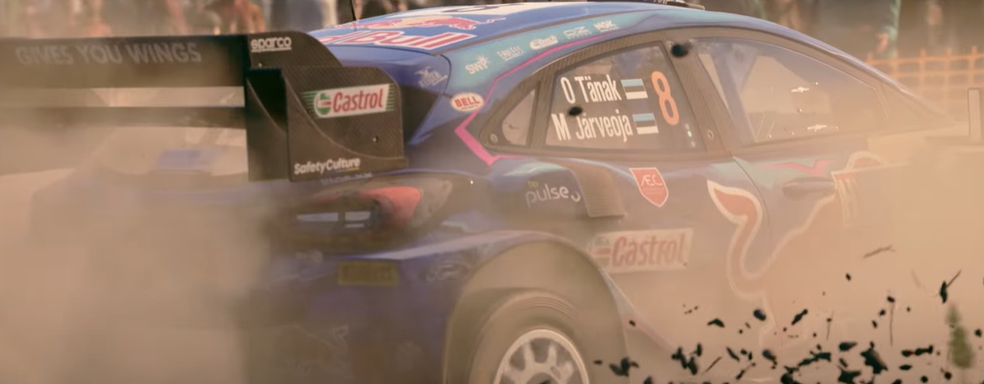 Electronic Arts рекламирует игру трейлером с русским названием и субтитрами. Премьера EA SPORTS WRC