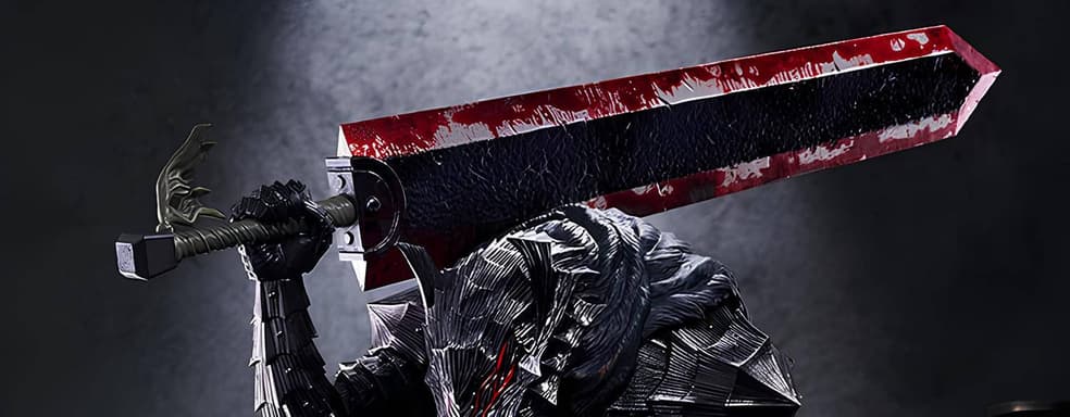 Клеймённый странник: Max Factory выпустит новую статую Гатса из манги «Берсерк» в заколдованных доспехах