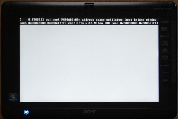 конфликт при старте Android 4.0