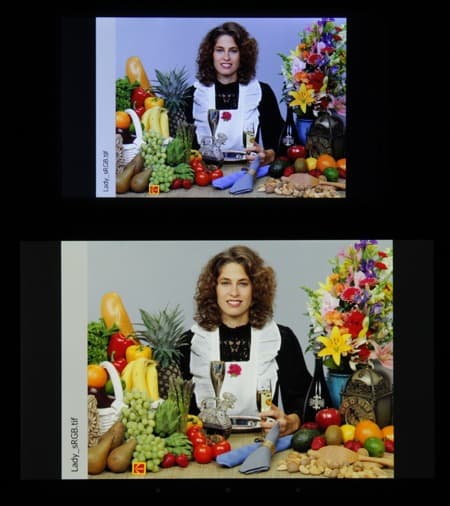 Обзор смартфона IRU M5302. Тестирование дисплея