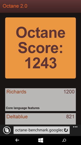 Обзор Microsoft Lumia 640. Скриншоты. Octane